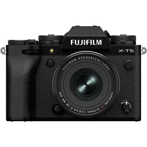 Fujifilm X-T5 Mirrorless Camera with XF 16-50mm f/2.8-4.8 R LM WR Weather-Resistant Lens Kit - Professional Photography for Travel, Vlogging & Street Shooting