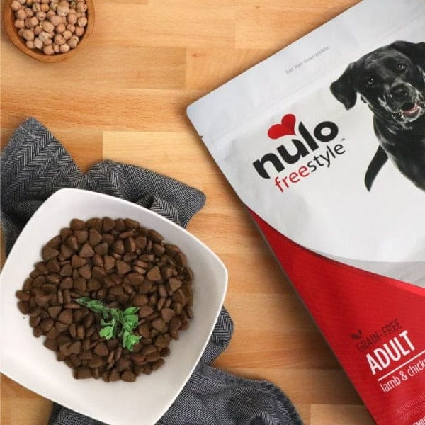 Nulo Freestyle Adult Lamb & Chickpeas Recipe Dry Dog Food - High Protein Grain-Free Kibble for Active Dogs - Perfect for Daily Meals & Training Rewards
