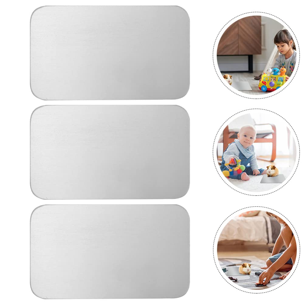 3pcs Hamster Cooling Mat for Guinea Pig & Rabbit - Summer Pet Bed Panel