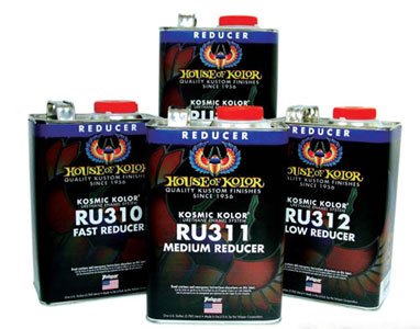 House of Kolor 1 Gallon Ru310 Fast Reducer for Automotive Paint - Perfect for Custom Car Painting & Airbrush Applications