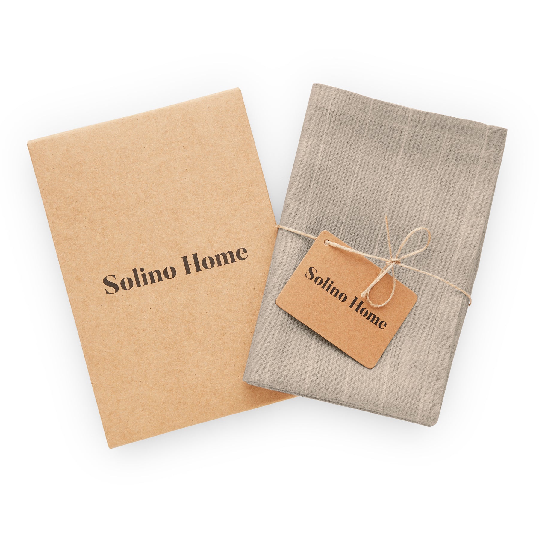 Premium Pinstripe Kitchen Towels Set of 2 - Absorbent Cotton Dish Towels for Drying Dishes & Cleaning - Perfect for Modern Kitchens & Housewarming Gifts
