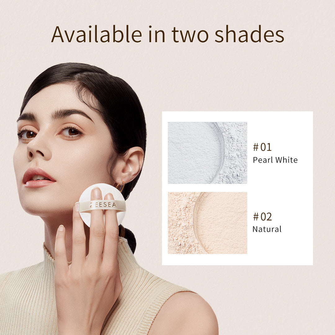 ZEESEA Silky Velvet Loose Powder - Oil Control & Matte Finish Makeup Setting Powder for Face | Perfect for Daily Wear & Special Occasions