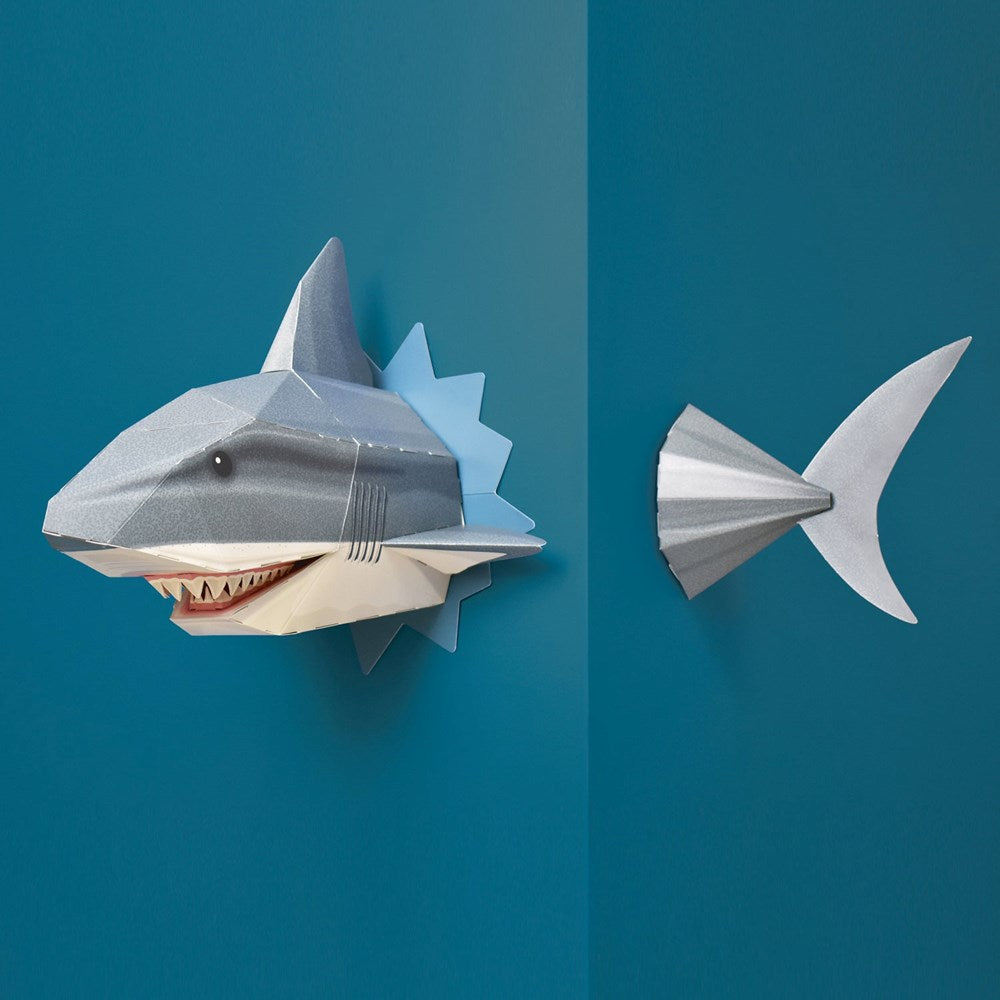 DIY Snappy Shark Craft Kit - Fun & Easy Shark Toy Making for Kids - Perfect for Birthday Parties, Classroom Activities & Creative Play