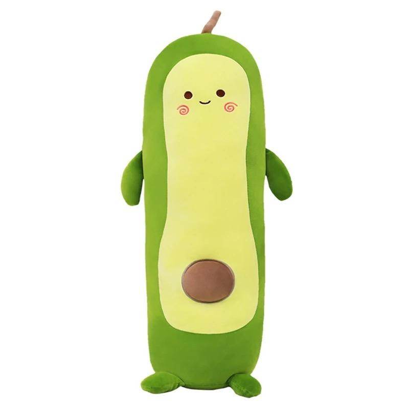 Cute Avocado Plush Toy - Soft & Huggable GuacGuys Stuffed Animal for Kids & Adults | Perfect for Gifts, Home Decor, and Stress Relief