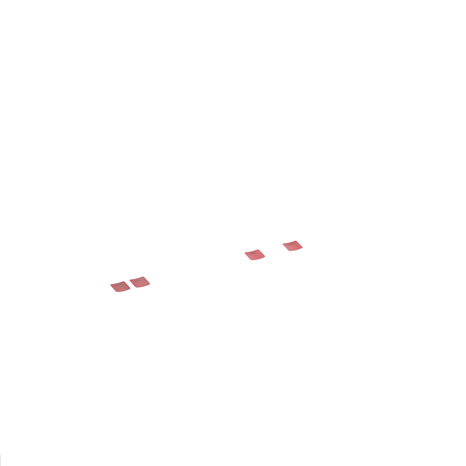 Revive Red Keycaps for Mechanical Keyboards - Durable ABS Keycaps for Gaming & Typing - Perfect for PC, Mac & Laptop Keyboards
