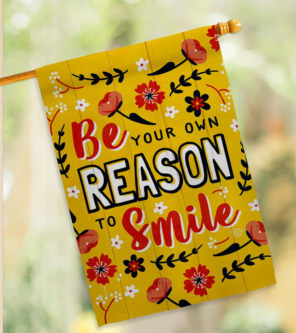 Sweet Life Expression House Flag Pack - Double-Sided Spiritual Hope Love Wisdom Banner for Garden Yard Decoration | Positive Emotion Applique | Made in USA | Perfect for Outdoor Patio, Front Porch & Seasonal Home Decor
