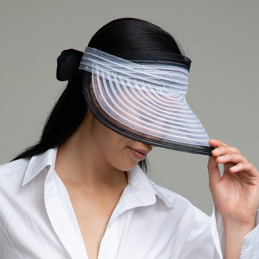 Ricky Satin Packable Visor Hat for Women - Lightweight, Foldable Sun Hat for Beach, Golf, Travel & Outdoor Activities
