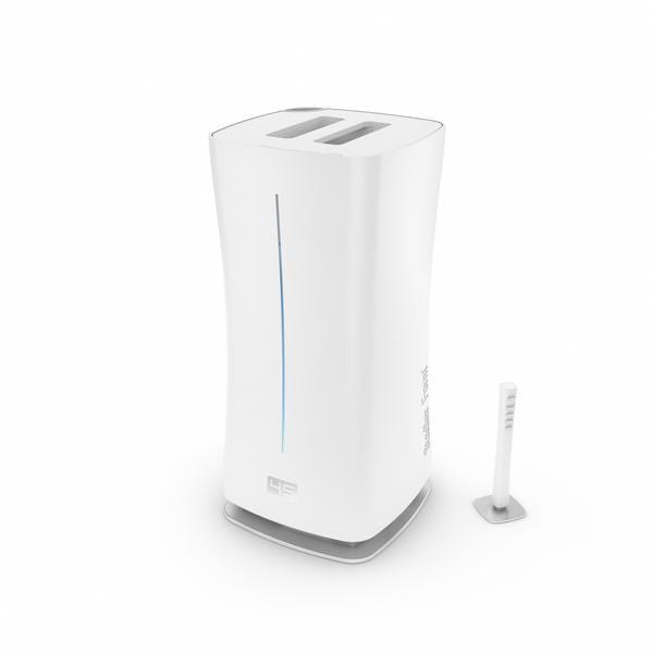 Stadler Form Eva Ultrasonic Humidifier - White | Quiet Cool Mist for Bedroom, Nursery & Office | Air Moisturizer for Dry Skin & Allergies Relief
