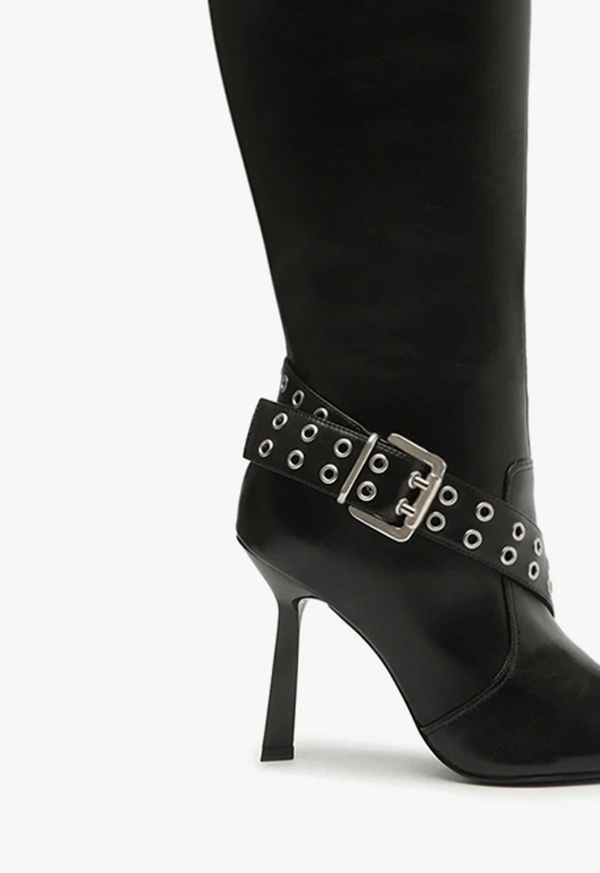 Jess Atanado Leather Boots for Women - High Heel Fashion Boots F24 Collection (Style S2199700100003) | Perfect for Fall Outfits, Date Nights & Office Wear