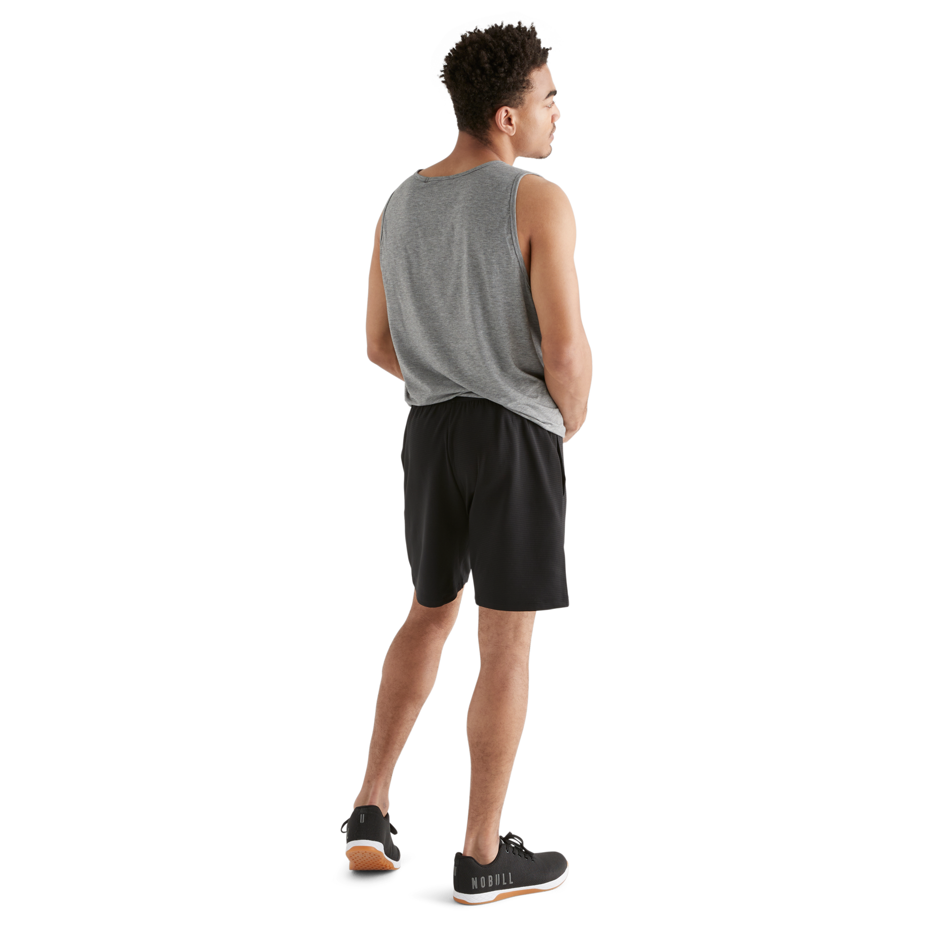 Men's Textured Knit Shorts - 7 Inch Inseam Comfortable Casual Summer Shorts for Outdoor Activities, Gym, and Beach Wear