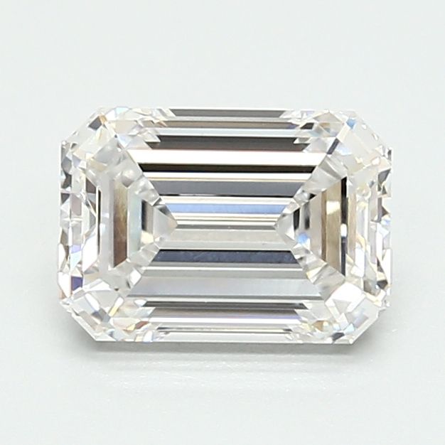 1.66 Carat E Color VS1 Clarity Emerald Cut Lab Grown Diamond for Engagement Rings & Fine Jewelry