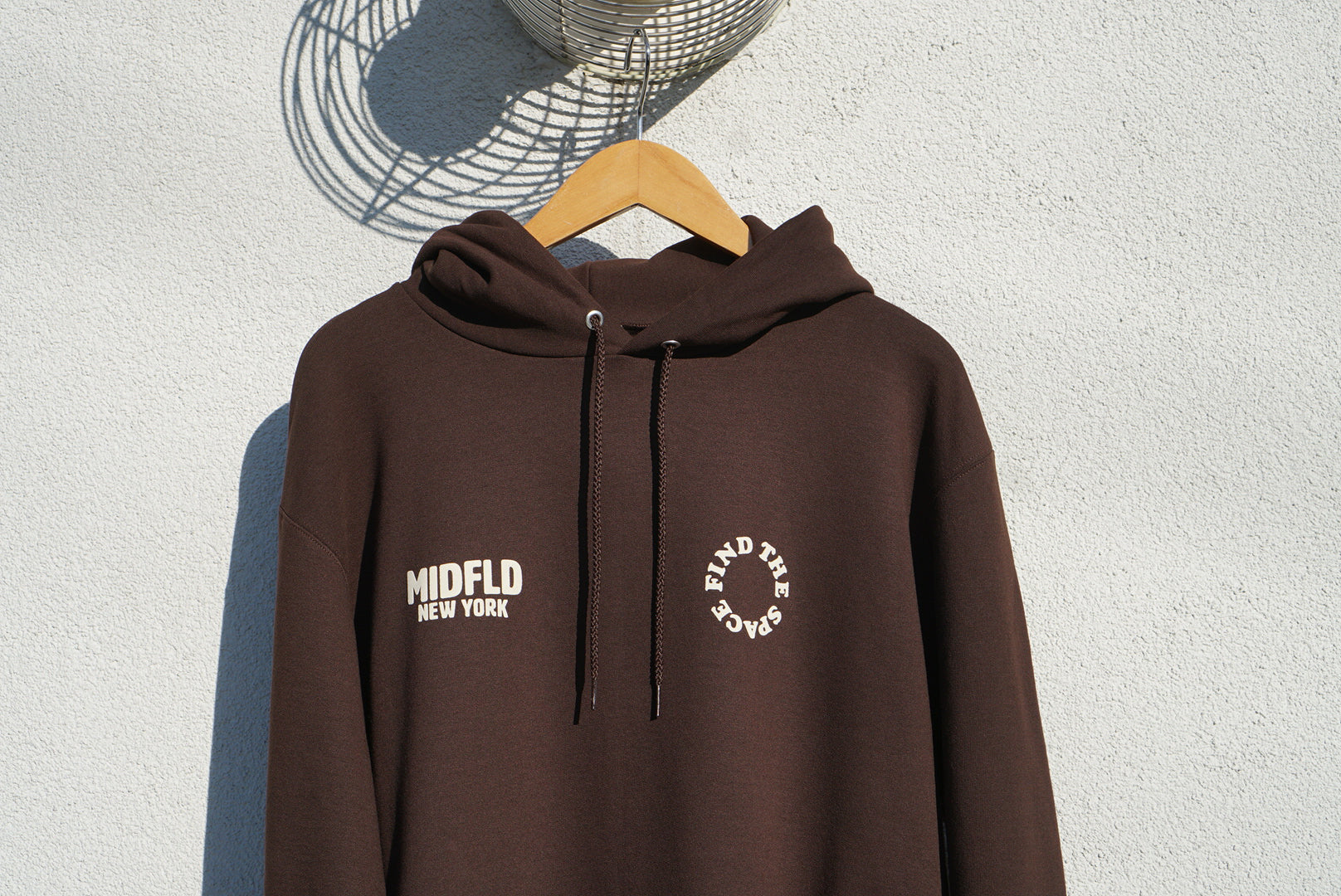 Champion™ Find the Space Double Logo Hoodie - Men's Casual Pullover Sweatshirt | Chocolate Brown | Warm & Comfortable for Streetwear, Gym, and Everyday Wear