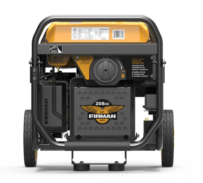 Firman W03663OF 3650W/4200W Portable Generator with 50 Amp Electric Start & CO Alert - Perfect for Home Backup Power, Camping, and Outdoor Events