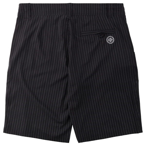 Metal Mulisha Cropped 2 Pinstripe Hybrid Boardshorts - Men's Swim Trunks for Surfing, Beach & Pool - Quick-Dry Comfortable Swimwear