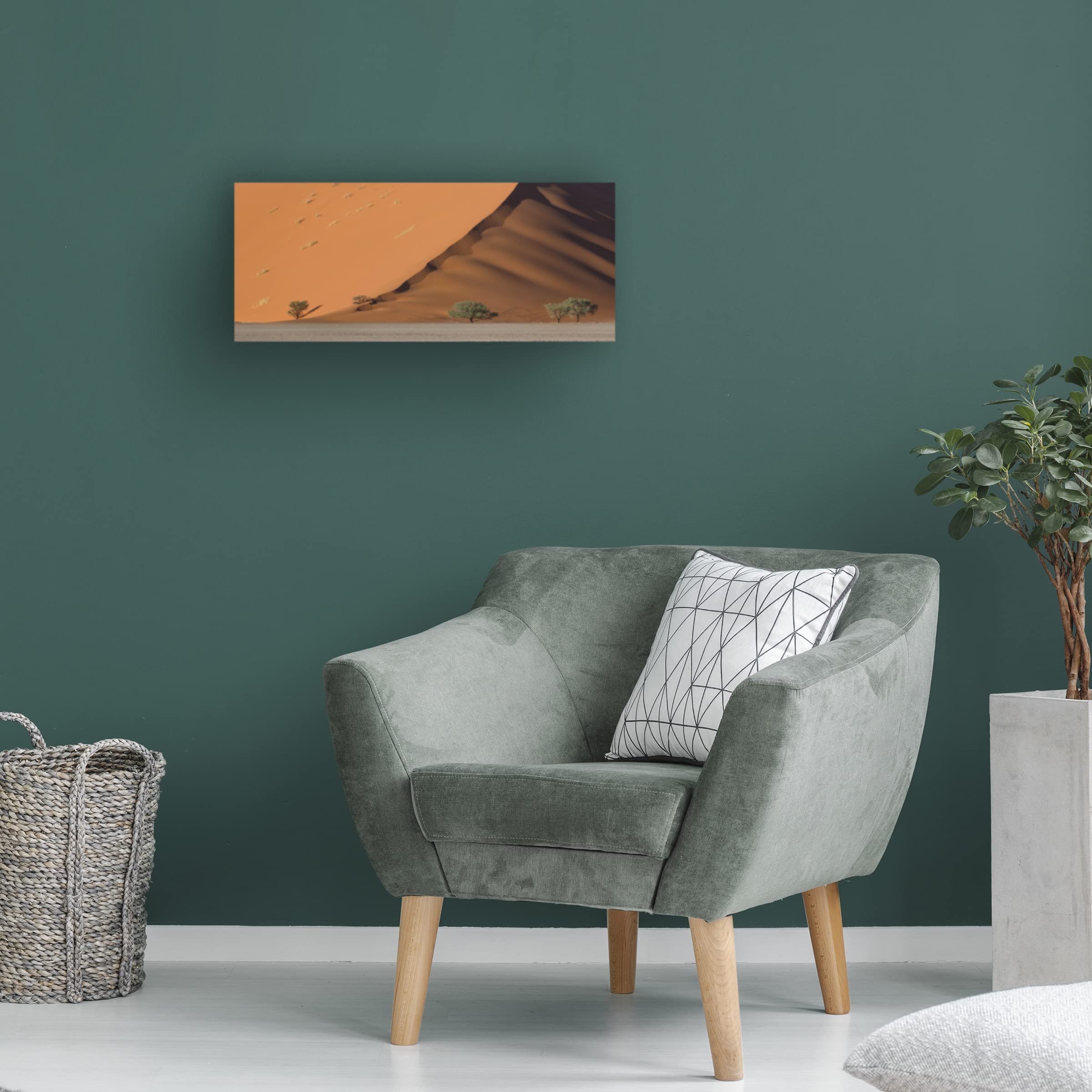 Roberto Marchegiani Dune Canvas Art Print - Stretched Framed Wall Decor for Living Room, Bedroom & Office - Famous Movie Inspired Landscape Painting
