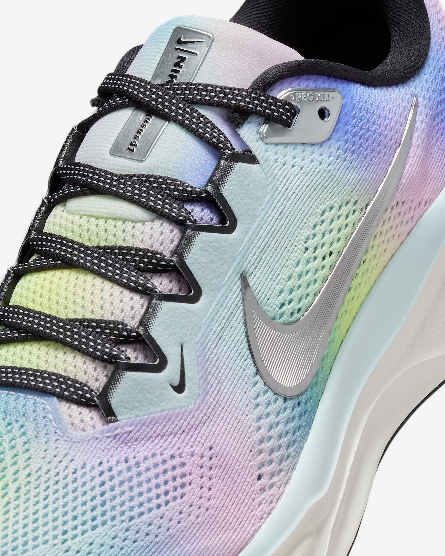 Nike Air Zoom Pegasus 41 SE Women's Running Shoes - Glacier Blue/Metallic Silver (B Width) | Lightweight Cushioned Sneakers for Jogging, Gym & Everyday Wear