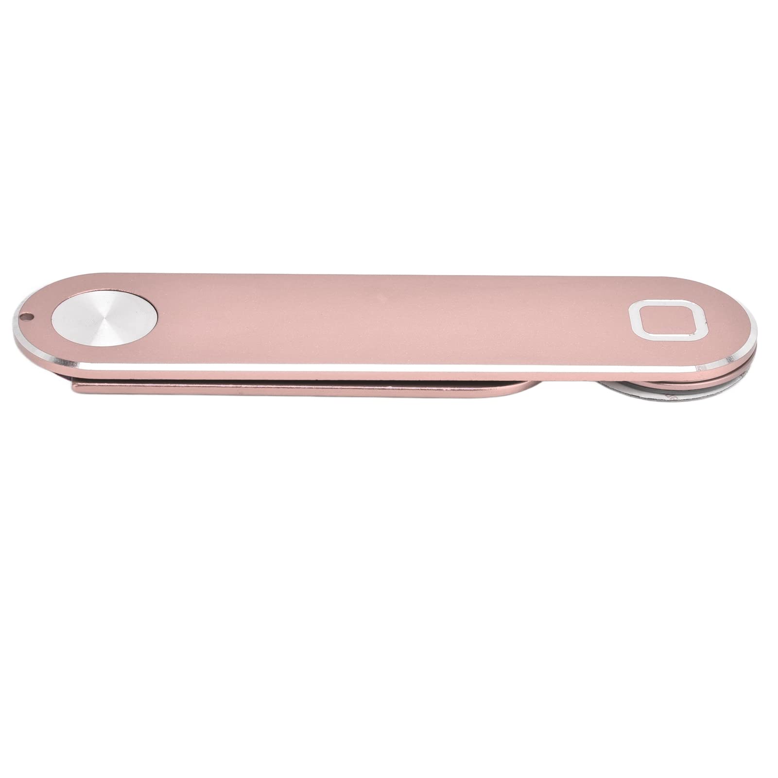 Zerodis Adjustable Laptop & Phone Stand - Portable Dual Monitor Mount with Rose Gold Finish | Perfect for Home Office, Gaming Setup & Remote Work