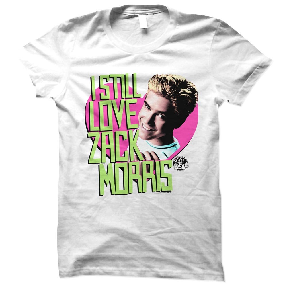 Saved by The Bell 90s Bayside Zack Morris Vintage Sitcom T-Shirt - Retro 90s Teen Comedy Show Merch for Fans & Collectors