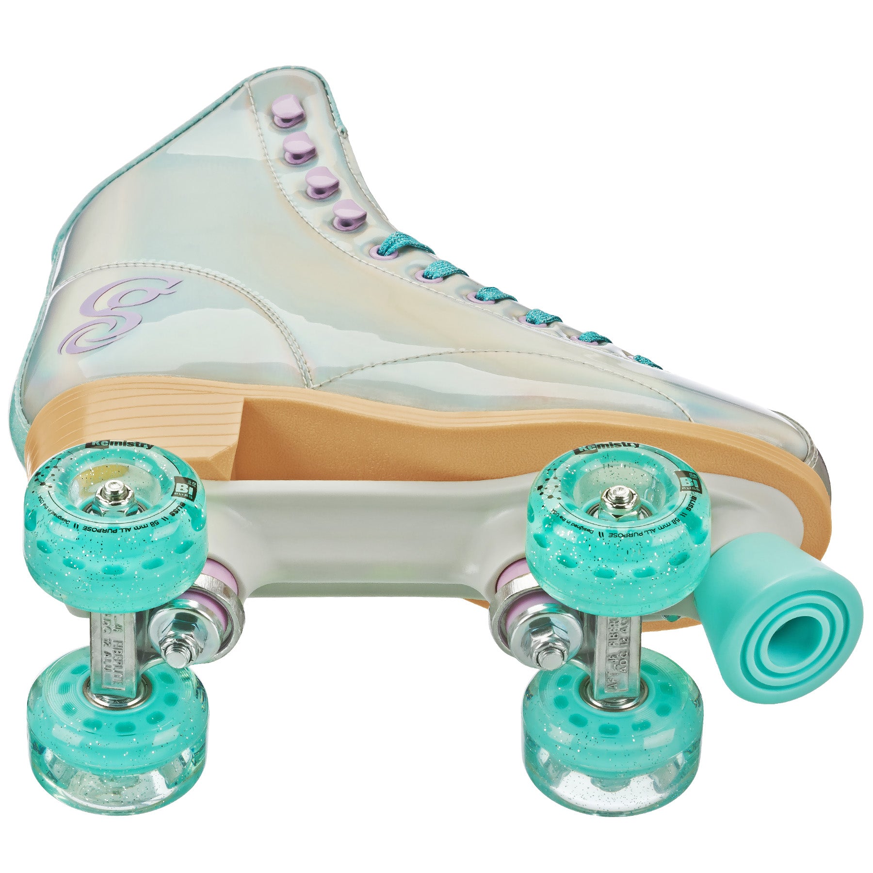 Candi Grl Sabina Quad Roller Skates for Women - Adjustable Outdoor & Indoor Roller Skates with Light-Up Wheels - Perfect for Rink, Park, Fitness & Retro Style Fashion