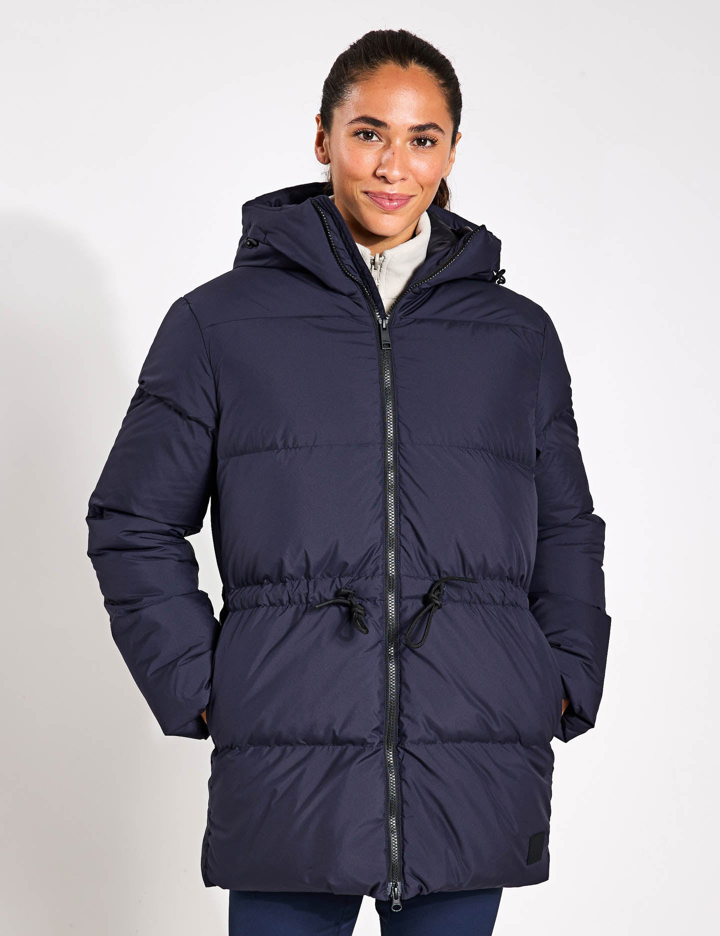 Premium Kirschallee Jacket for Men - Dark Navy Blue Waterproof Windbreaker - Ideal for Hiking, Camping & Outdoor Adventures