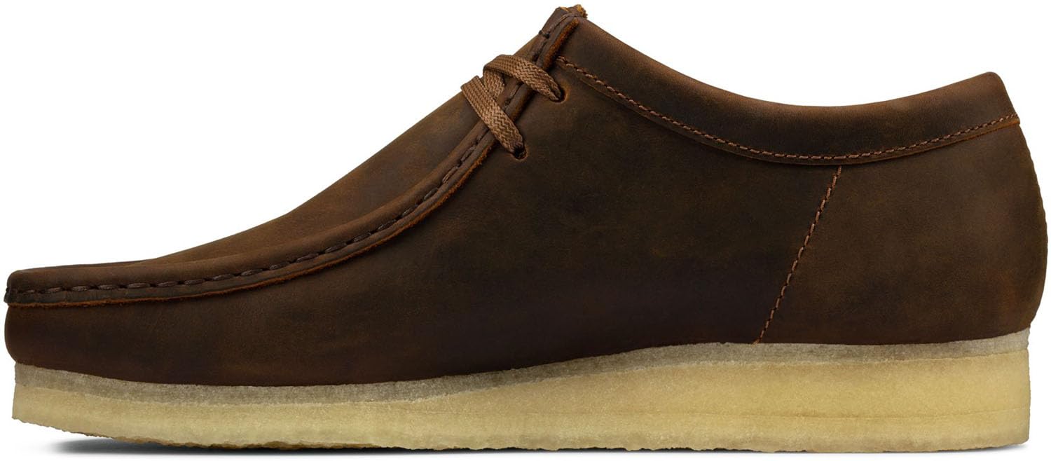 Clarks Men's Wallabee Oxford Shoes - Classic Comfort Casual Loafers for Men | Perfect for Office, Travel & Everyday Wear