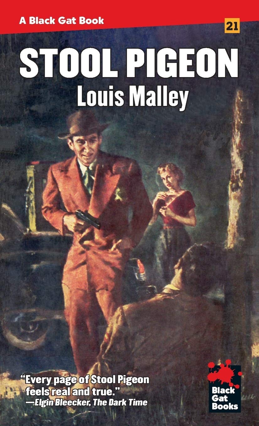 Stool Pigeon Black Gat Book - Classic Crime Novel for Collectors
