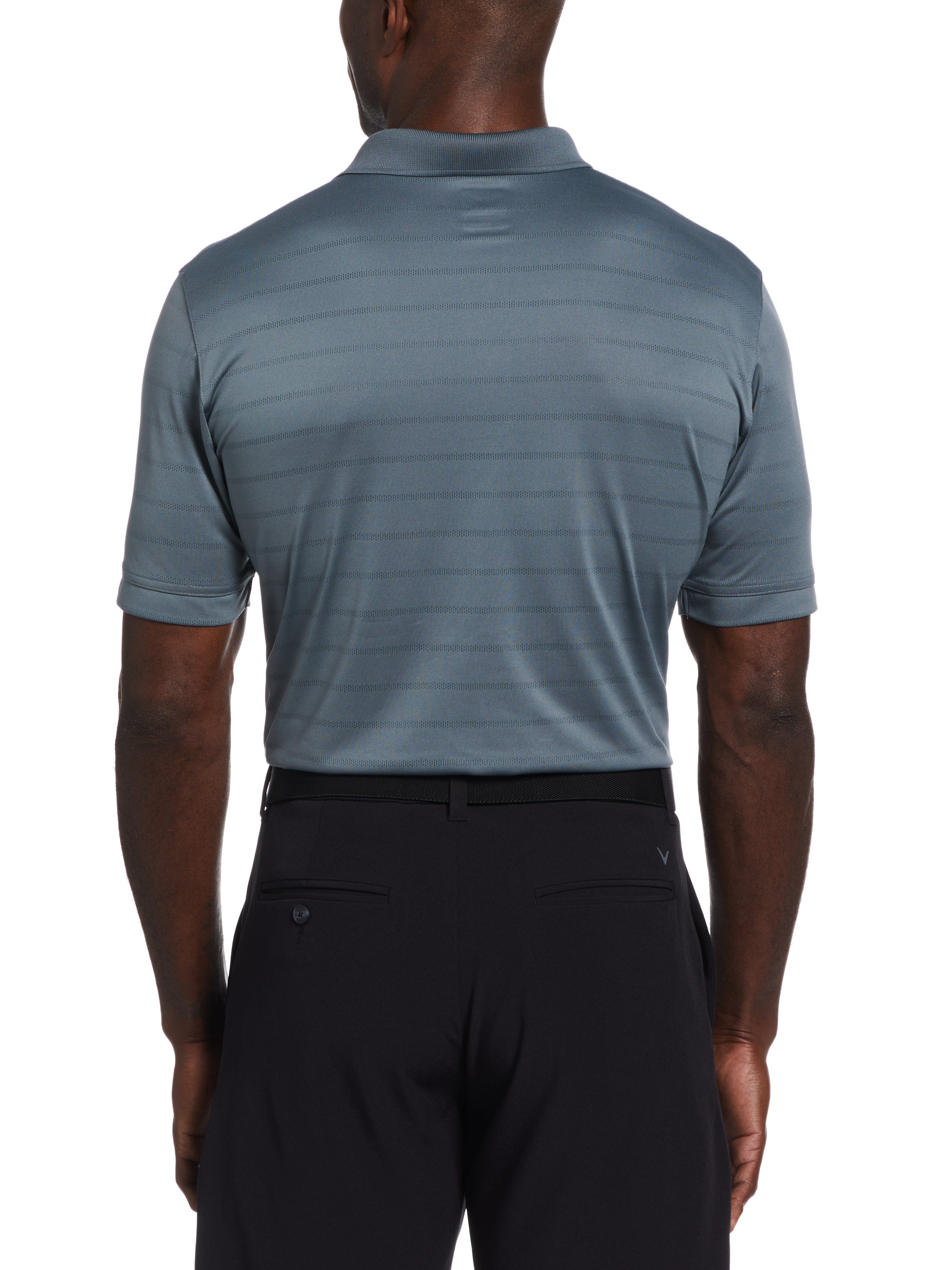 Breathable Men's Vent Short Sleeve Open Mesh Polo Shirt - Lightweight Summer Golf & Casual Wear for Outdoor Activities
