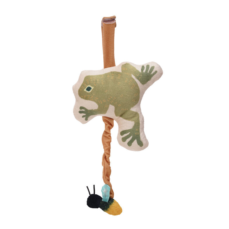 Firefly Frog Baby Travel Toy - Soft & Lightweight Take-Along Plush for Infants & Toddlers - Perfect for Strollers, Car Seats & On-The-Go Playtime