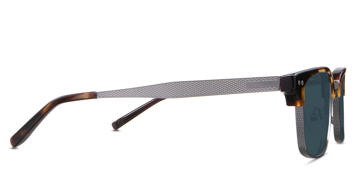 Stylish Brad Men's Prescription Sunglasses - UV Protection Polarized Lenses for Driving, Fishing & Outdoor Activities