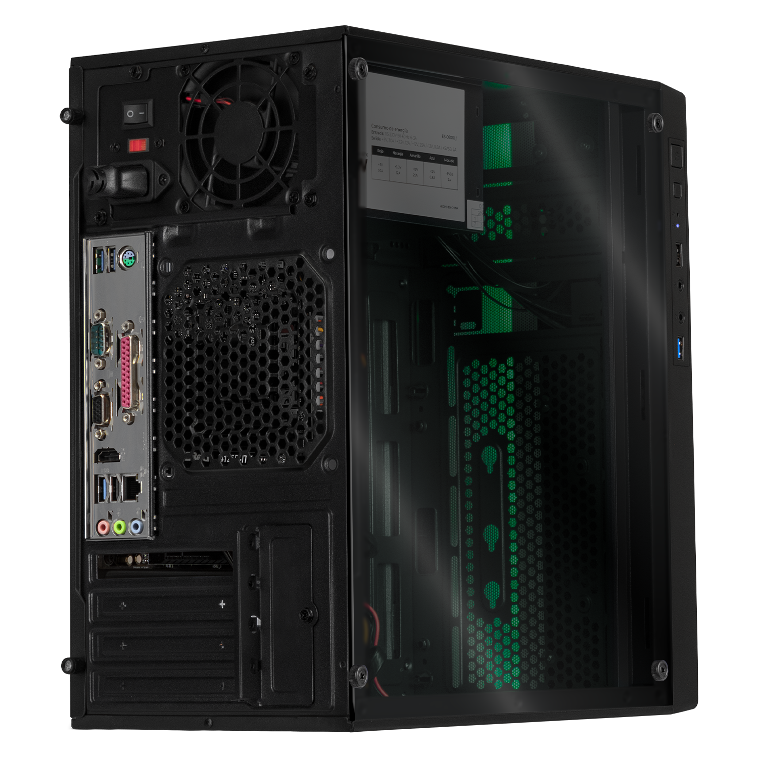 Xtreme PC Intel Quad Core J4125 2.7GHz 16GB RAM 500GB SSD 23.8