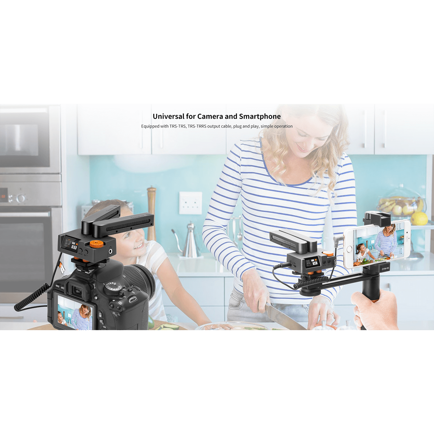 Audio Traxshot Transformable Camera Mount Shotgun Microphone - Professional Video Recording, Vlogging & Live Streaming (Clearance Sale)