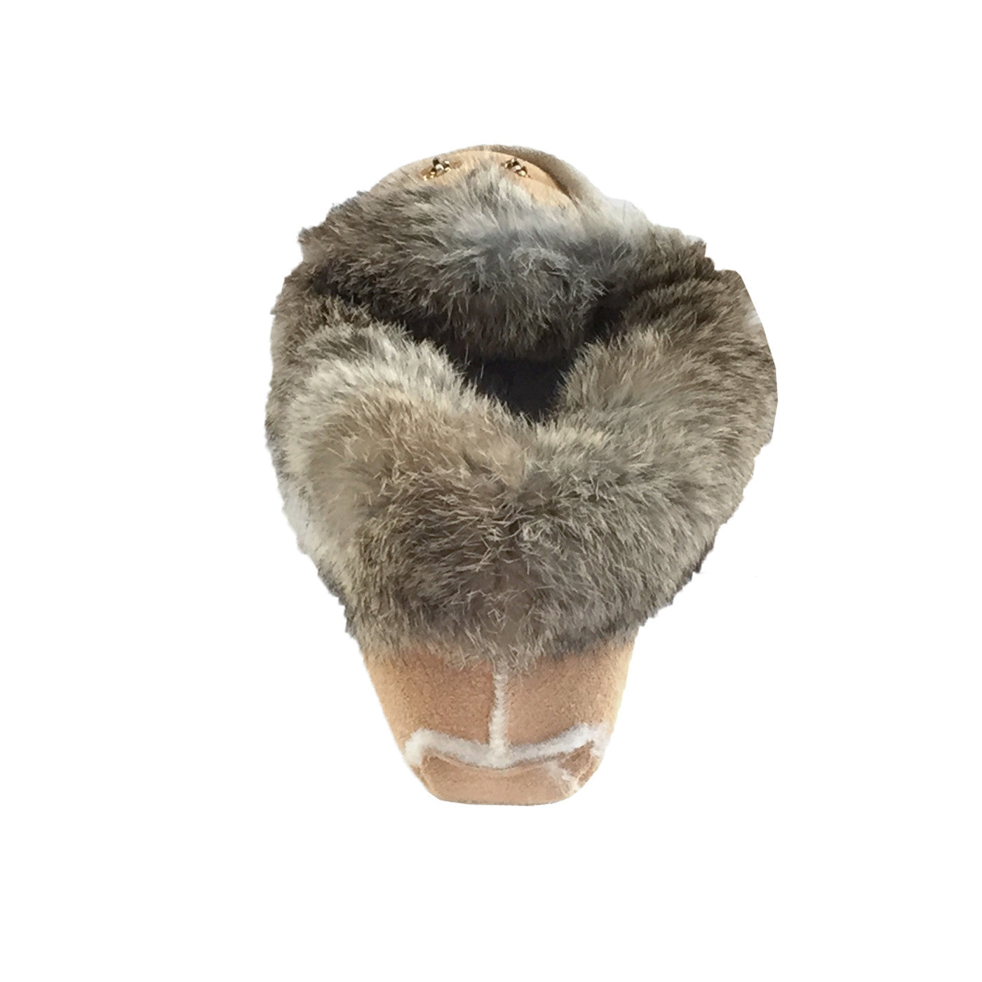 Women's Sheepskin Lined Moccasins - Soft & Cozy House Slippers for Winter (Sizes 4 & 5) | Perfect for Indoor Comfort, Lounge Wear & Cold Weather Relaxation