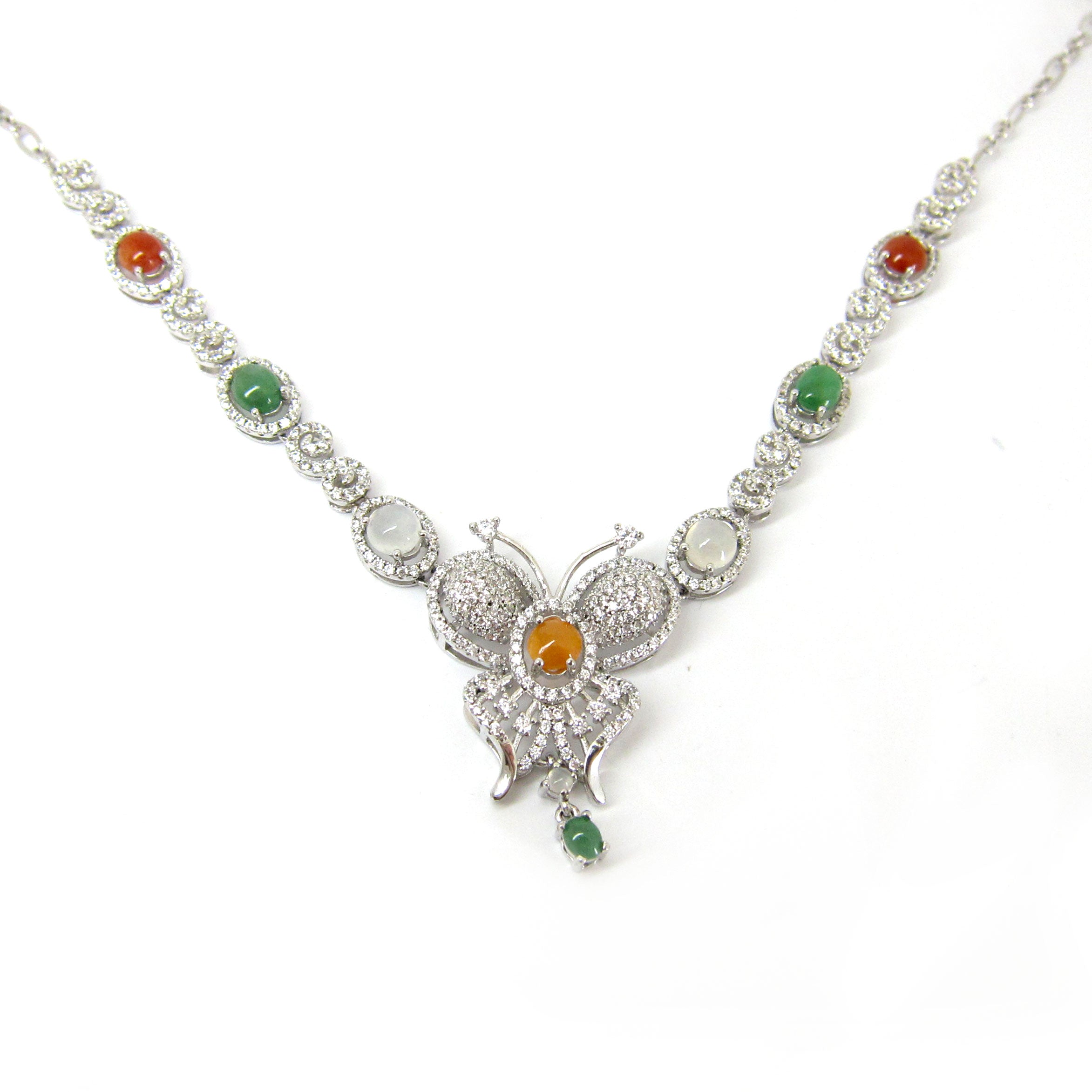 925 Sterling Silver Chalcedony Pendant Necklace for Women - Elegant Gemstone Jewelry Gift for Birthday, Anniversary & Special Occasions