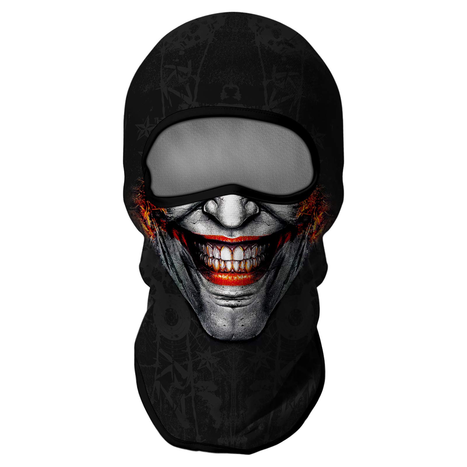 Venswell 3D Balaclava Ski Mask - Cool Skull & Animal Print Full Face Mask for Cycling, Motorcycle, Skiing & Halloween Costumes | Windproof Winter Sports Accessory