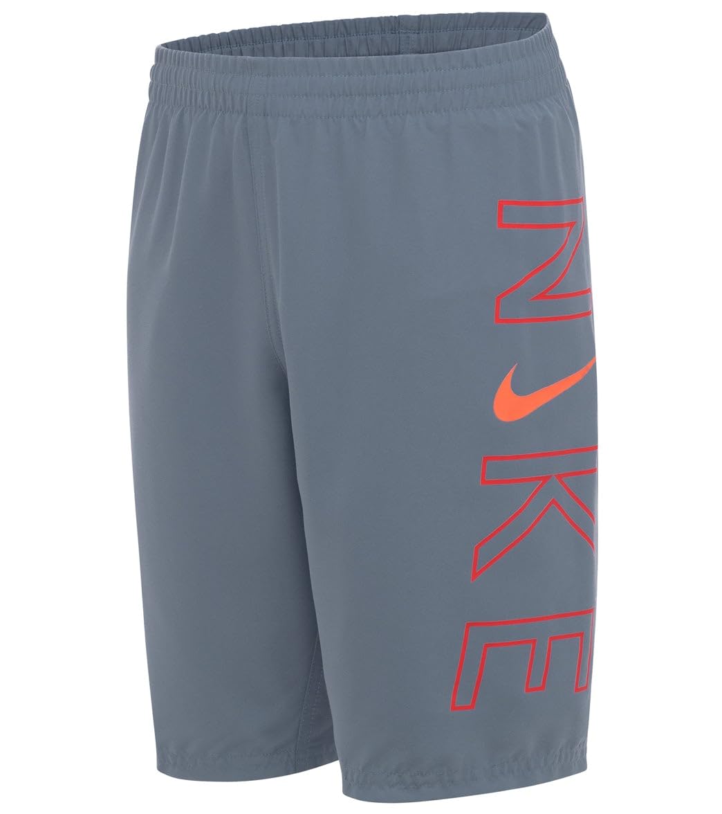 Nike Boys' Logo Breaker 8-Inch Volley Shorts for Kids - Athletic Shorts for Basketball, Soccer & Casual Wear - Comfortable Playground & Gym Shorts for Active Boys