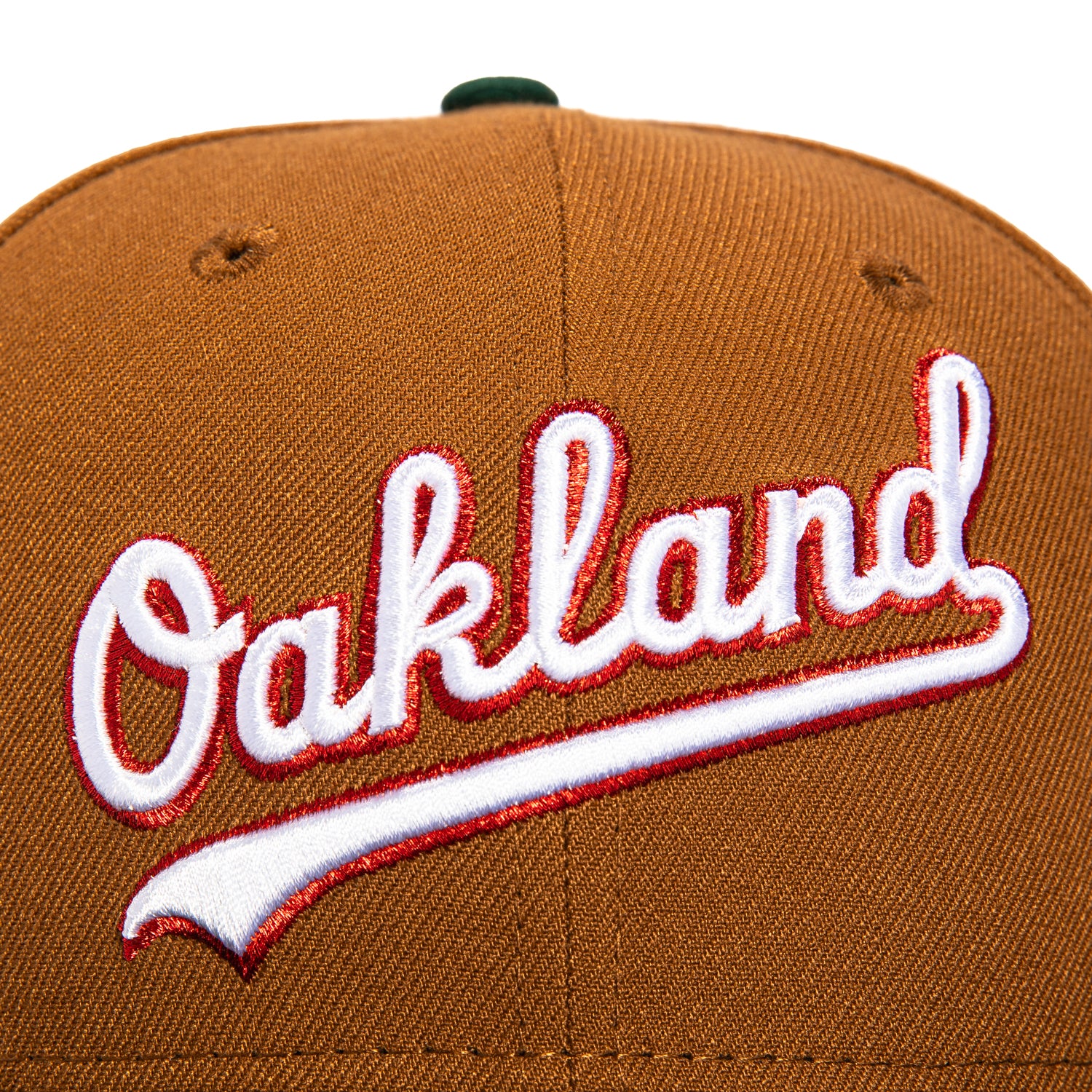 New Era 59Fifty Oakland Athletics Battle of the Bay Patch Script Hat - Khaki & Black Baseball Cap for Men - Perfect for Baseball Games, Streetwear Fashion & Fan Collections
