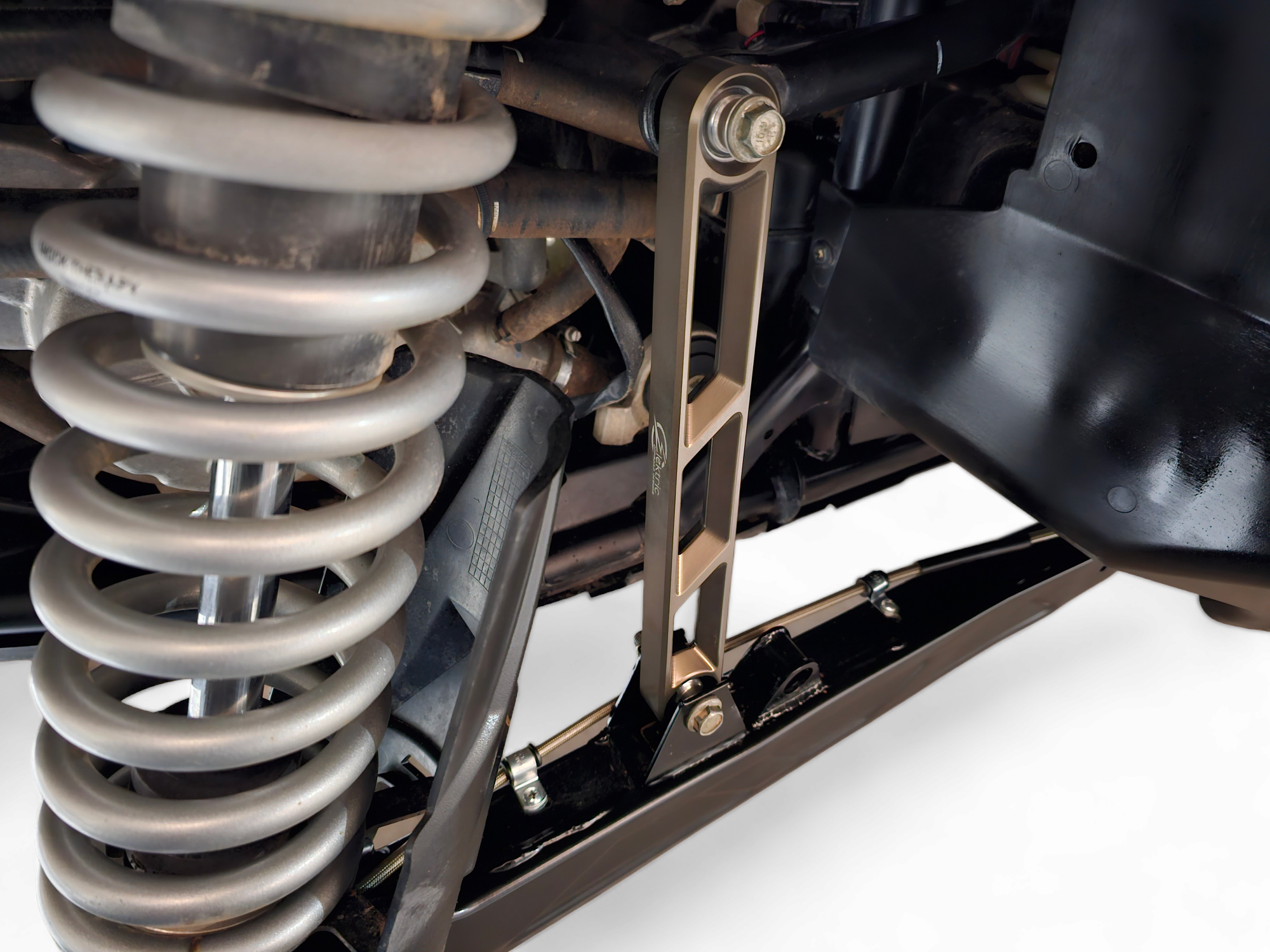 2020-2024 Polaris RZR Pro XP Rear Sway Bar Link - Gun Metal Finish - Heavy Duty Off-Road Suspension Upgrade for Dune Bashing & Trail Riding