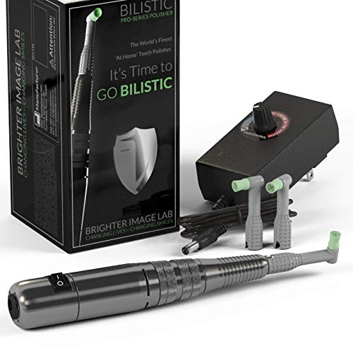 **Bilistic Pro Series Electric Dental Tooth Polisher - Professional Teeth Cleaning & Whitening Corded Toothbrush for Plaque Removal & Fresh Breath | Perfect for Dentists, Hygienists & At-Home Oral Care**