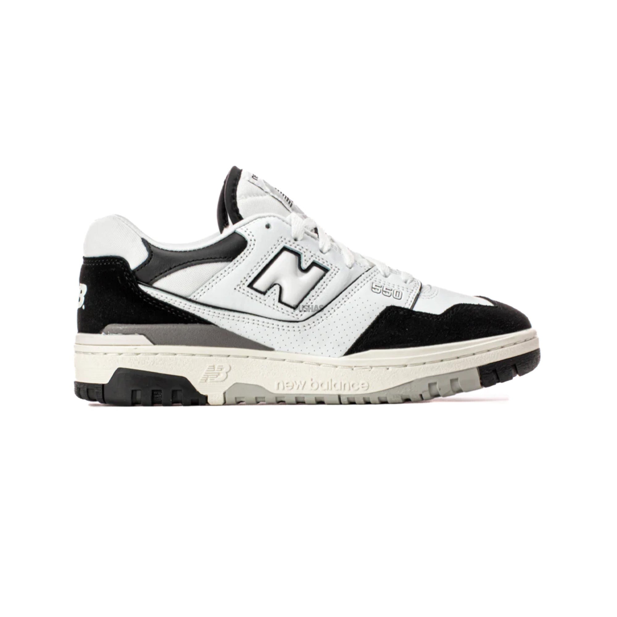 550 'White Black Rain Cloud' Sneakers (2022) - Trendy Unisex Casual Shoes for Streetwear & Everyday Comfort