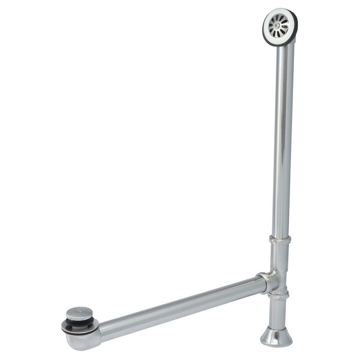 Vintage Clawfoot Tub Drain - Pop-Up Toe Tapper Bath Drain Stopper for Antique Bathtubs | Perfect for Victorian Bathrooms & Luxury Bathroom Renovations