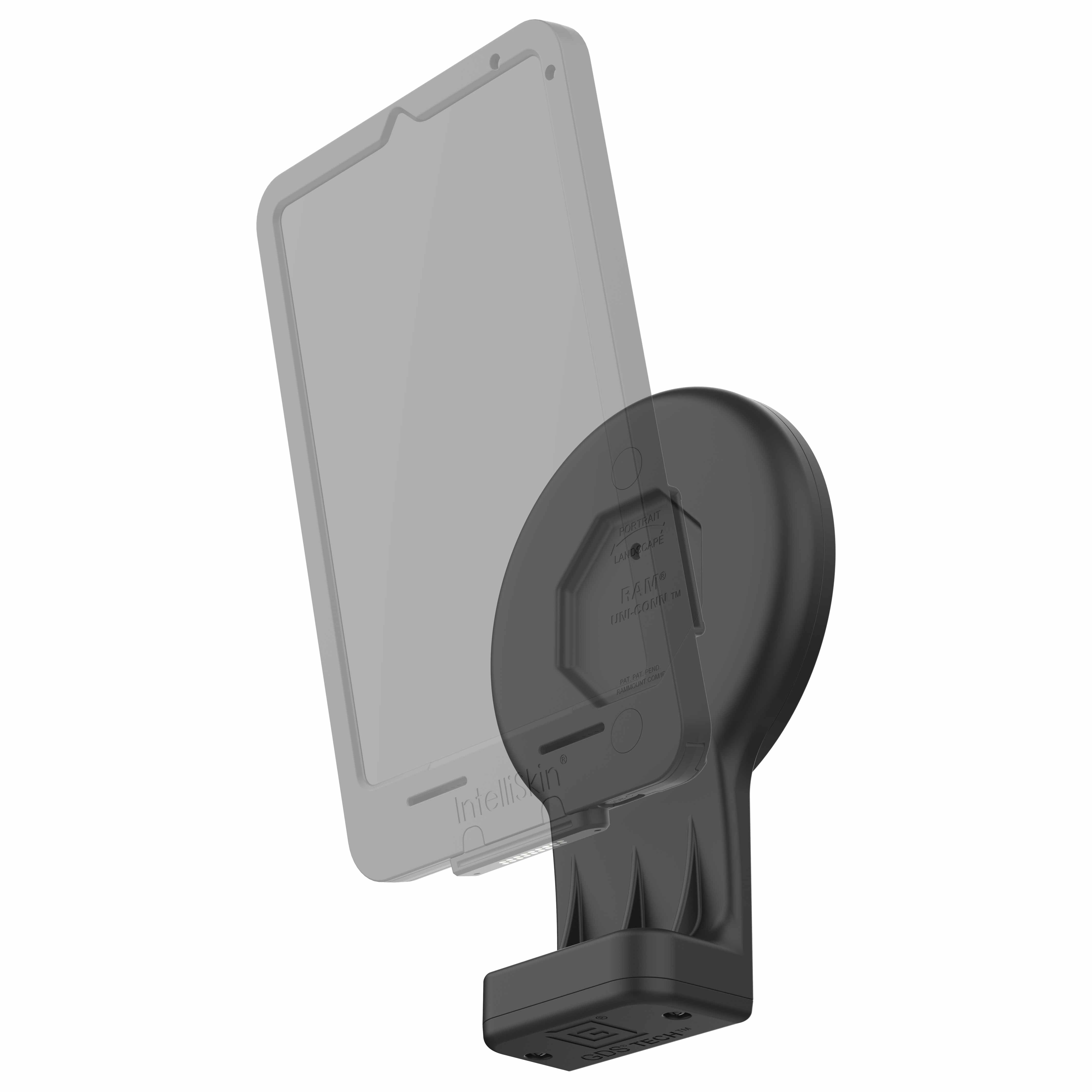 GDS® Uni Conn™ Magnetic Wall Dock with PoE Charging - Secure & Fast Power Over Ethernet for Smartphones & Tablets - Perfect for Offices, Homes & Retail Displays