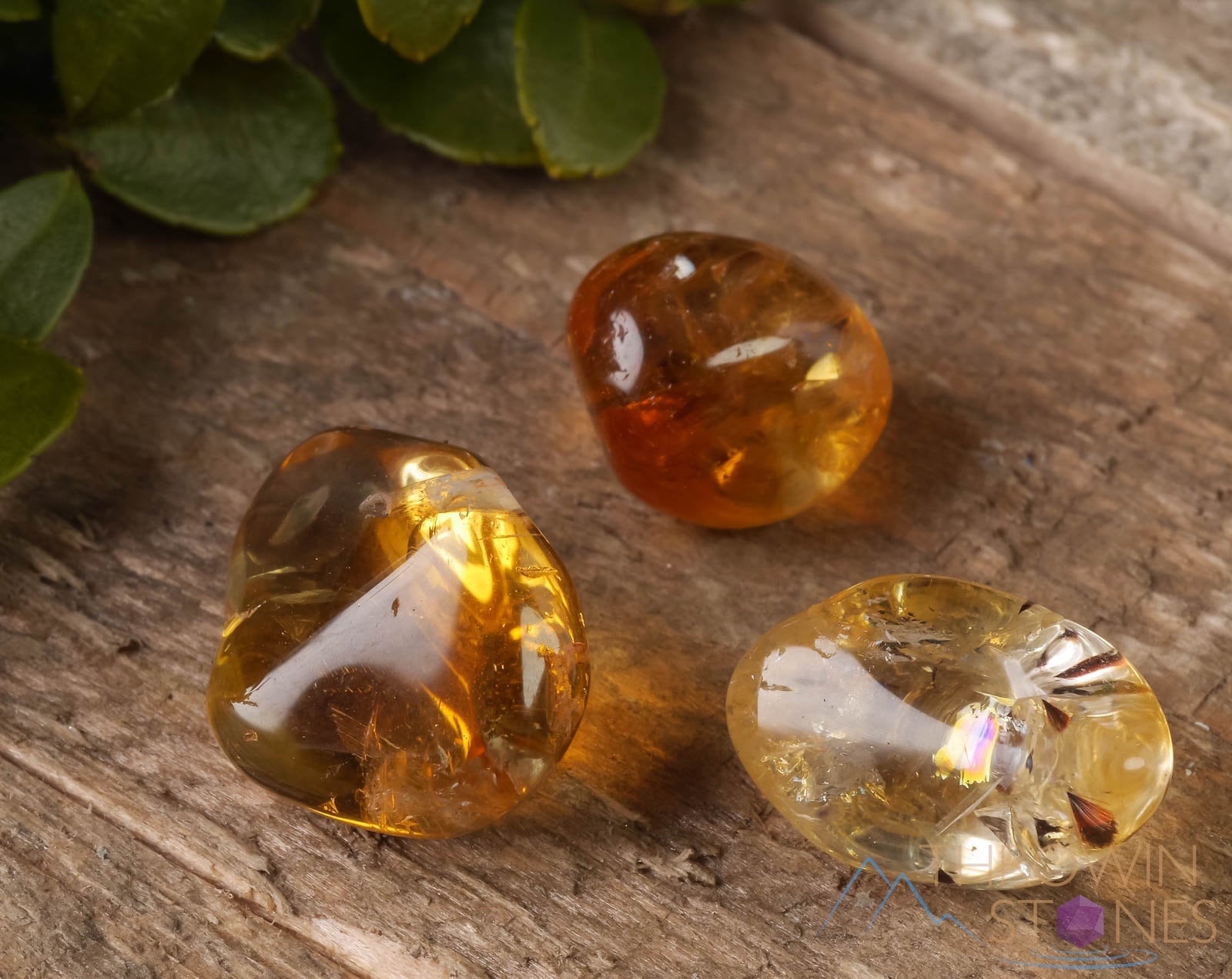 Natural CITRINE Tumbled Stones - Healing Crystals for Self Care, Birthstone Jewelry Making & Energy Balancing | Perfect for Meditation, Home Decor & Spiritual Gifts (E0302)