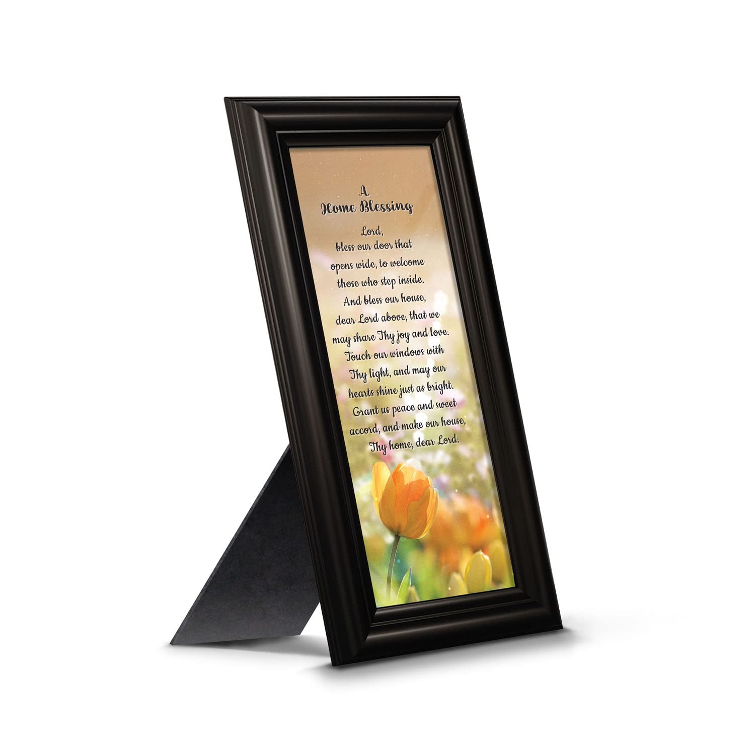 God Bless This Home Sign - Inspirational Home Blessing Wall Decor 7302B - Perfect for Housewarming Gifts & Christian Home Decor