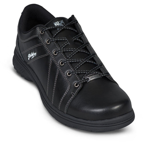 Men's Legend Black Right Hand Bowling Shoes Wide - Comfortable & Durable for League Play & Casual Bowling