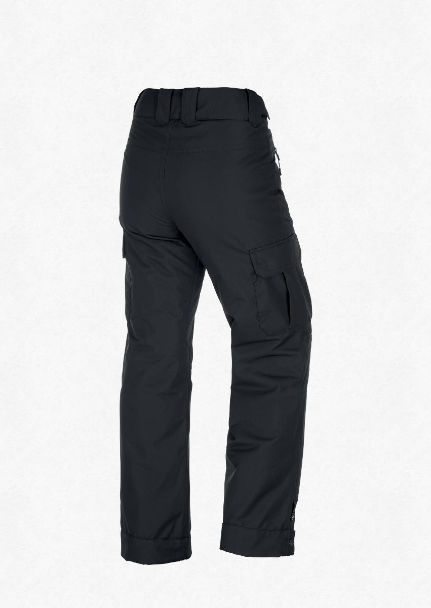 Kids Ski Pants for Boys & Girls - Waterproof Snow Pants for Ages 7-8 Years (Black) - Perfect for Winter Sports & Outdoor Snow Play