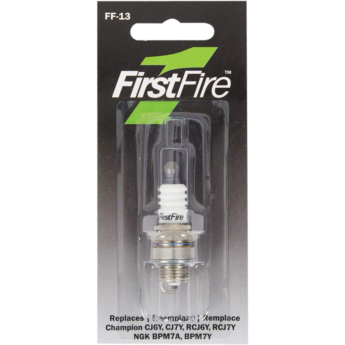 E3 Spark Plugs FF-13 Premium Lawn and Garden Small Engine Spark Plug (1-Pack) - Ideal for Lawn Mowers, Chainsaws, Generators & Outdoor Power Equipment