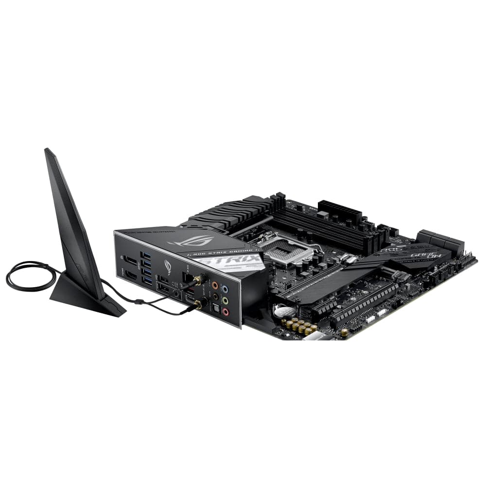 ASUS ROG STRIX Z490-G Gaming Motherboard (Wi-Fi 6) - Intel LGA 1200 Socket, ATX Form Factor, PCIe 4.0, DDR4 5000MHz - Perfect for High-Performance Gaming PCs and Streaming Setups
