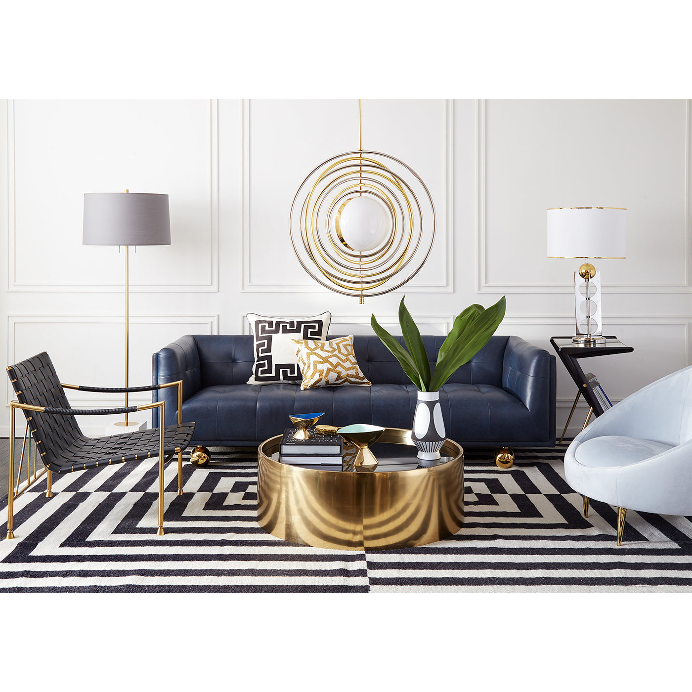 Claridge 90 Sofa - Modern 3-Seater Couch with Premium Upholstery for Living Room, Lounge & Family Room Comfort