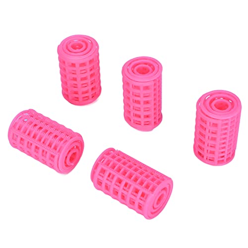 Self Grip Hair Rollers - Plastic Hair Curlers for Styling & Volume - Perfect for Home Salon, Wedding & Party Hairstyles