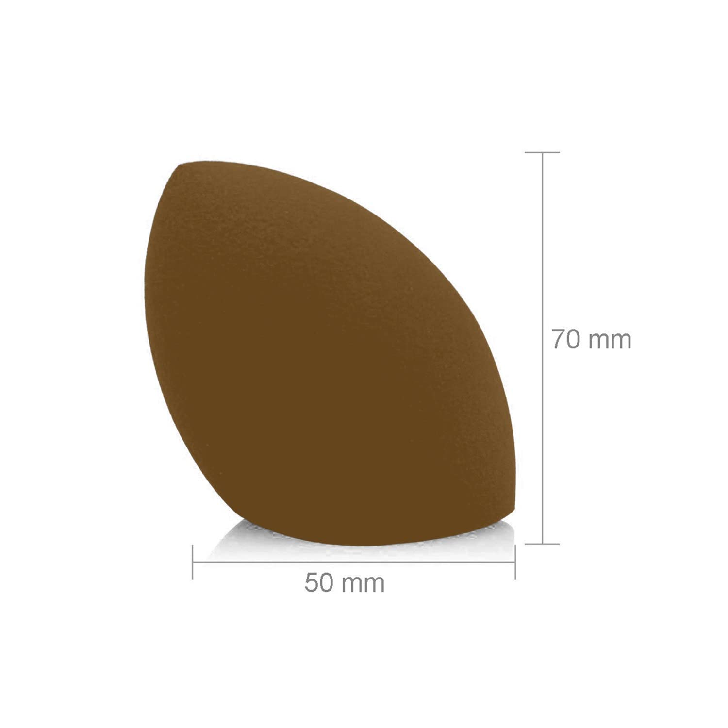 Tandem Microfiber Beauty Blender with Case | Professional Makeup Sponge | Olive Cut Blender for Flawless Application | Works with Liquid, Cream & Powder Makeup | Cruelty-Free & Vegan | Perfect for Everyday Makeup, Contouring & Airbrush Finish
